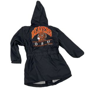 Vintage 1993 90s Oregon State Beavers OSU Windbreaker Jacket Locker Line Youth 5